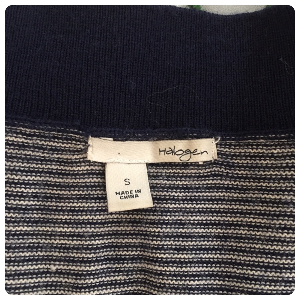 Halogen marino wool cardigan - Picture 3 of 5